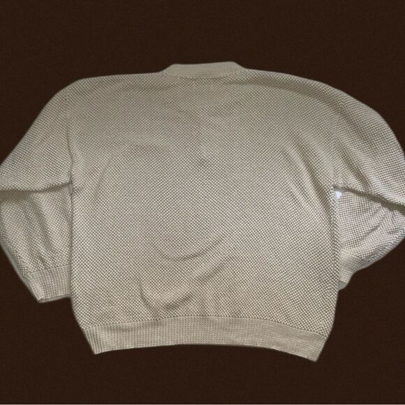 vintage 90s sweater peconic bay traders 100%‎ cotton knit xxl soft crewneck - Picture 4 of 8